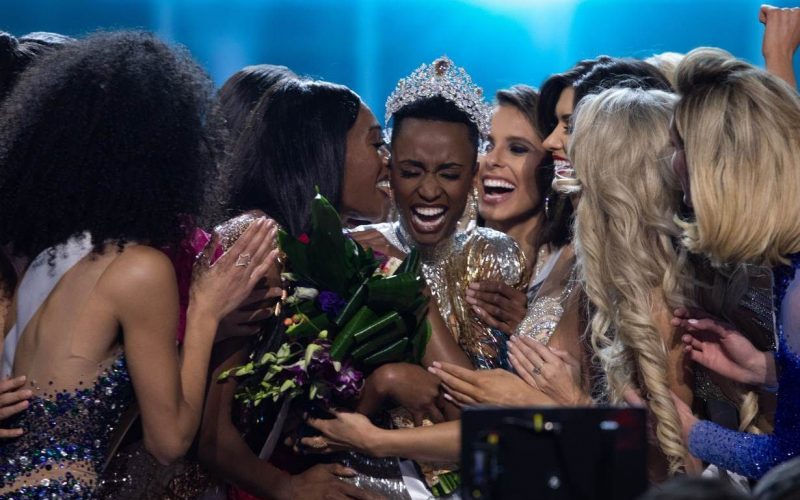 South Africa’s first black Miss Universe uses platform to fight racism