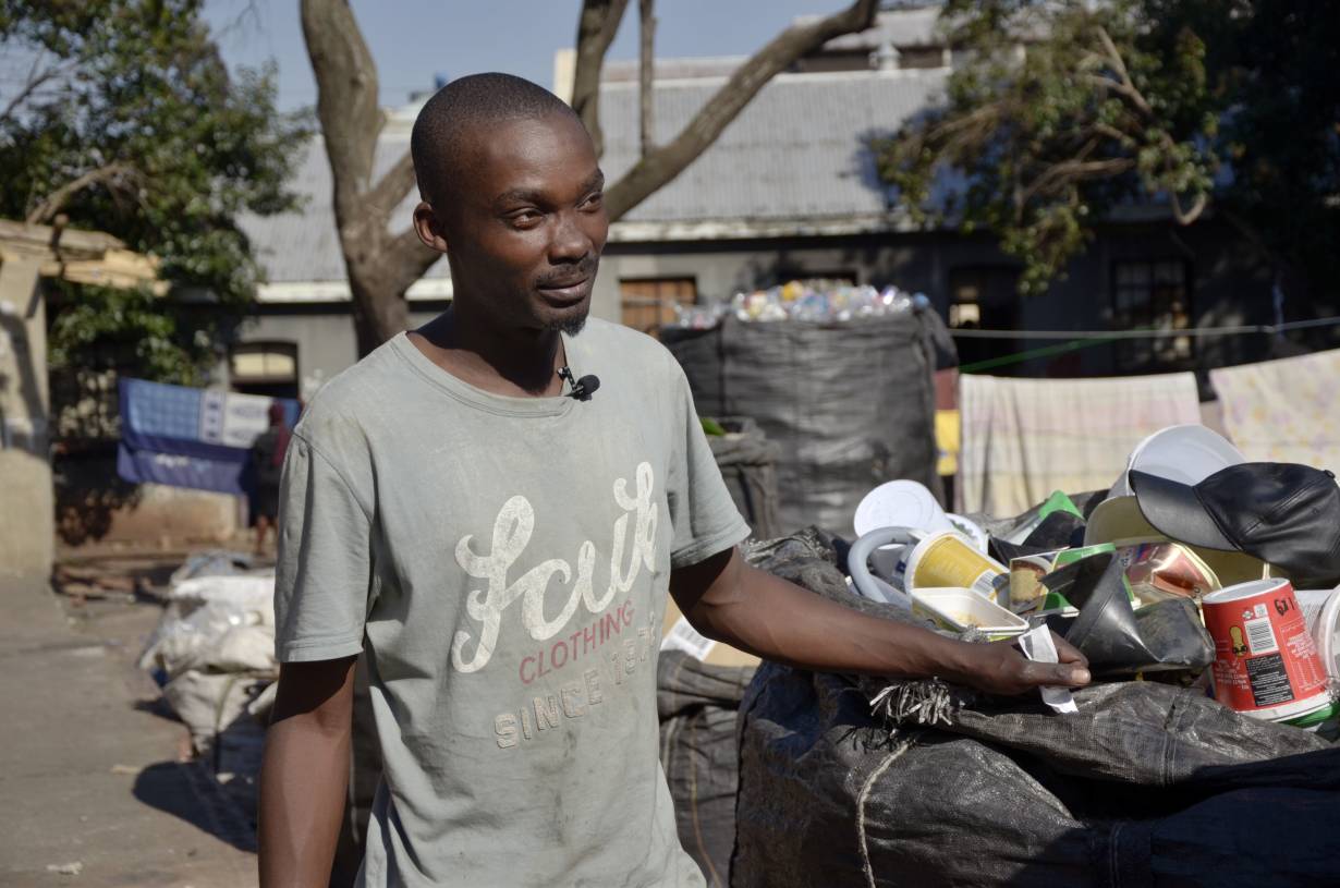 'How are we meant to eat?': A South African waste picker on life under lockdown