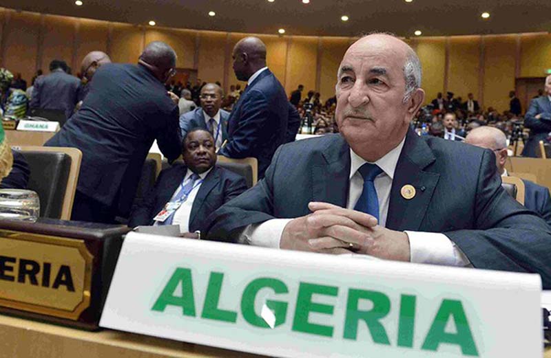 Algerian president, 75, self isolates as pandemic spreads