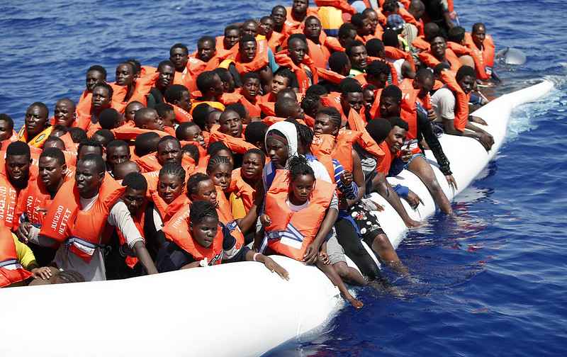 UK armed forces asked to help deal with migrant boats crossing Channel