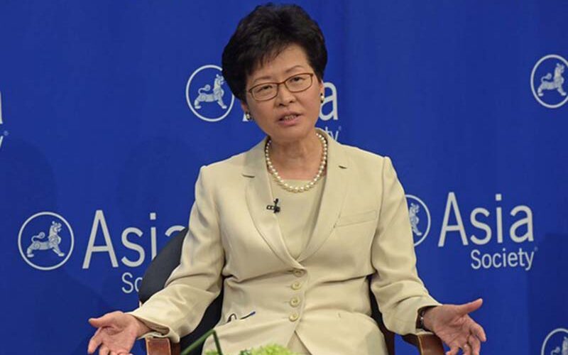 HK’s top leader piles up cash at home after U.S. sanctions