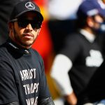 Hamilton not probed after taking a knee in 'Arrest the Cops' T-shirt