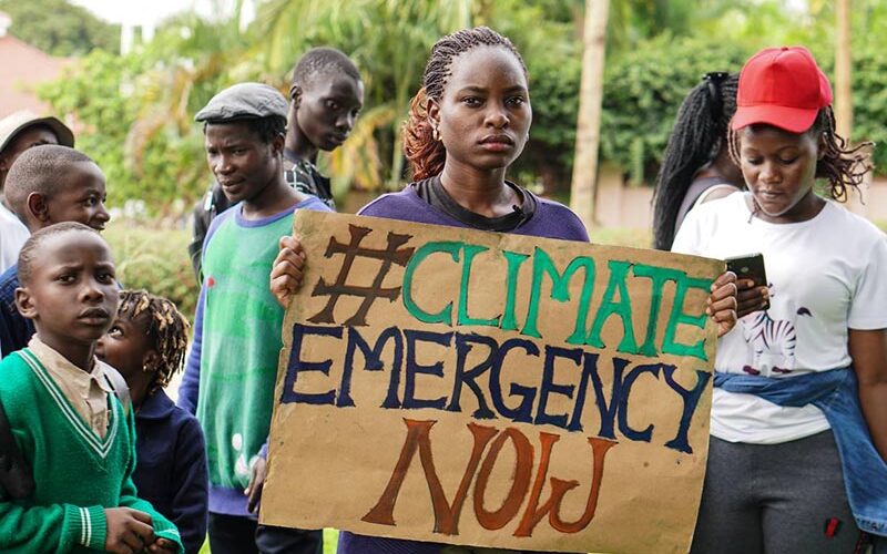 Women key to solving climate crisis, says Ugandan school striker