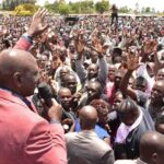 Thousands at church service with Kenyan deputy president