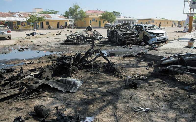 At least 20 killed by suicide car in Somalia