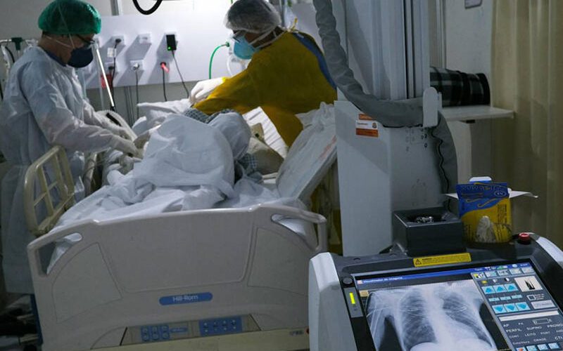 Intensive care units in Tunisian state hospitals reach 80% of capacity