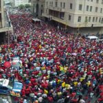 South Africa's COSATU leads union protests over coronavirus impact