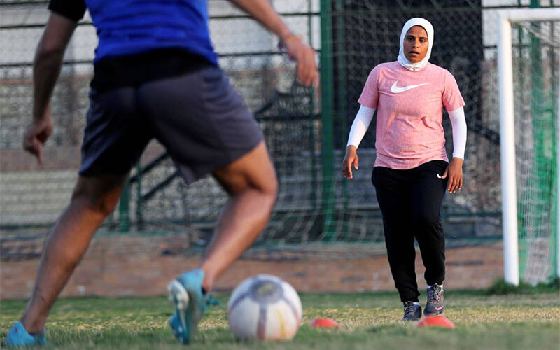 Soccer star becomes first woman to coach a men’s pro team in Egypt