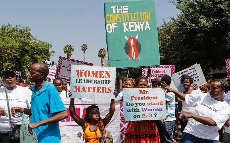 How Kenya courted a constitutional crisis over parliament’s failure to meet gender quotas