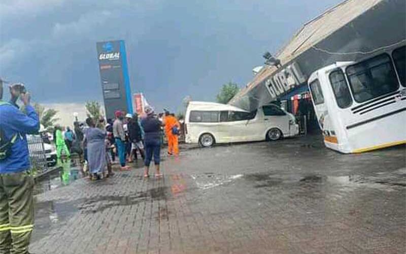 Destructive thunderstorm in Sharpeville