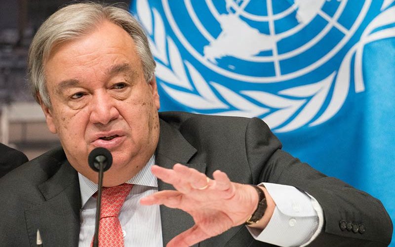 U.N. chief pushes voluntary sharing of COVID-19 vaccine licenses