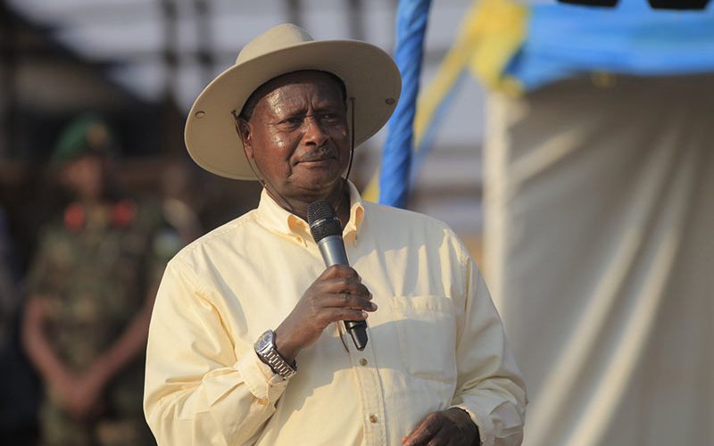 Uganda’s Museveni warns off disruptors as he starts bid for another term