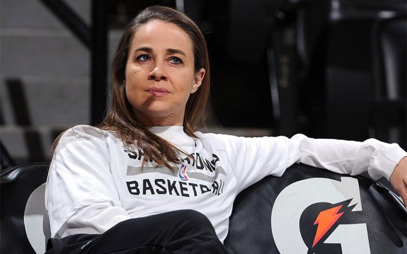 Becky Hammon makes history as first female NBA coach
