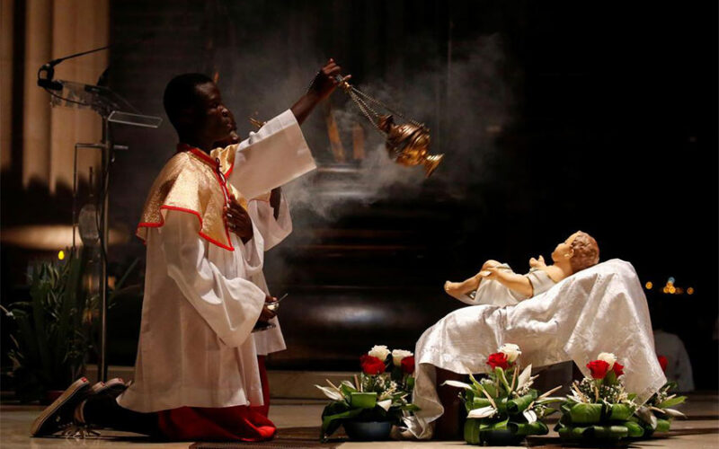 Ivorian Christians celebrate Christmas in giant basilica