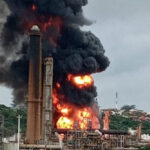 Seven injured after massive explosion at South African oil refinery in Durban