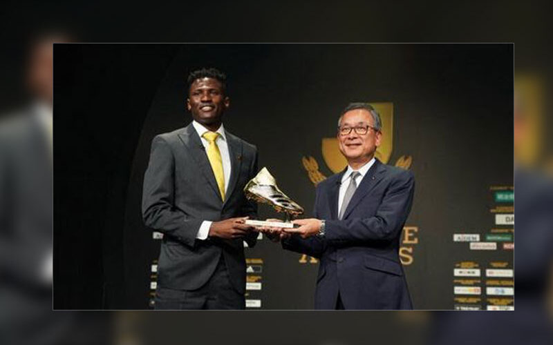 Kenyan star earns Golden Crown in Japan