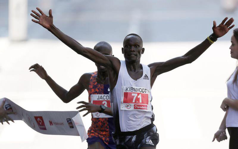 Kenya’s Kandie smashes half marathon world record in Valencia