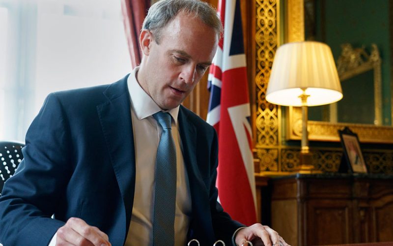 EXCLUSIVE-UK’s Raab: No doubt some countries are using vaccines as a geopolitical tool