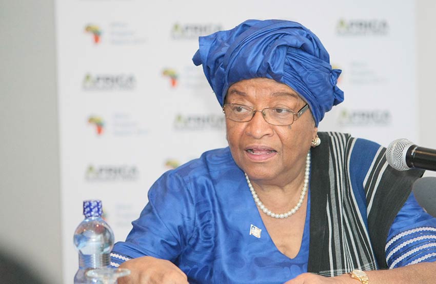 Liberia's Johnson Sirleaf discouraged by COVID vaccine roll-out plan