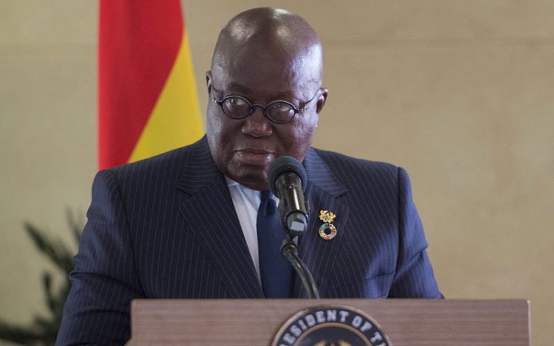 Ghana president urges unity after scuffle in parliament