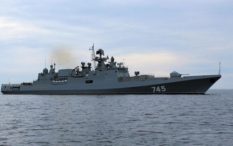 Russian warship arrives in Sudanese