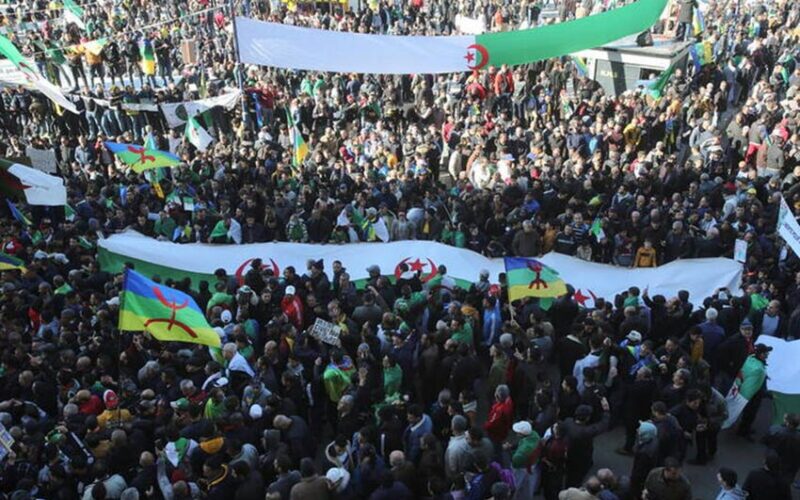 Thousands protest in Algeria