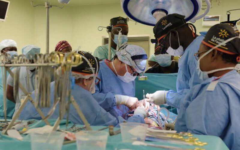 Historic heart surgeries for Burkinabe children
