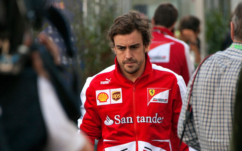 F1 driver Alonso in road accident