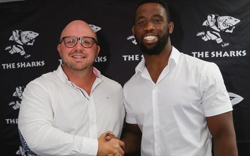 Springbok captain unveiled at The Sharks