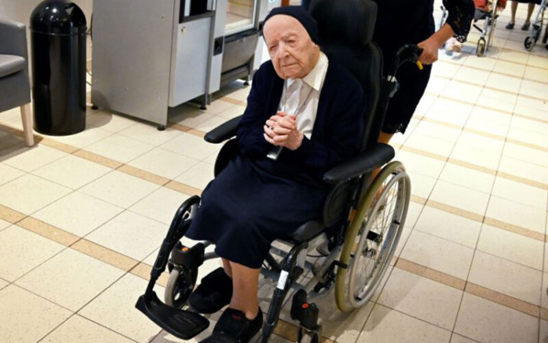 Europe’s oldest person, 117-year-old French nun, survives COVID-19