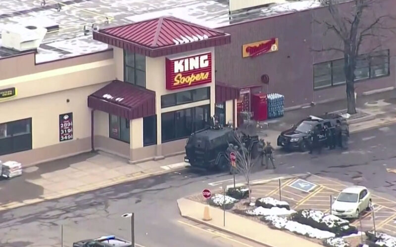 Colorado supermarket shooter kills 10, including police officer