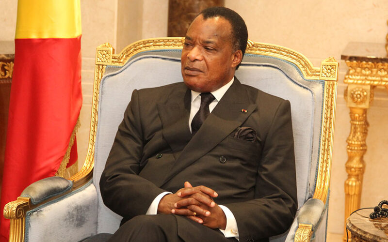 Congo Republic President Denis Sassou Nguesso