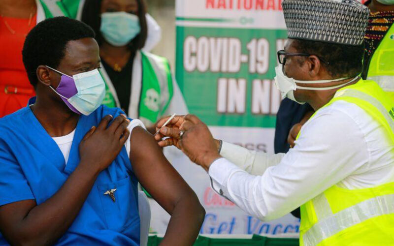 Cheers and hope as doctor gets Nigeria’s first COVID-19 vaccine