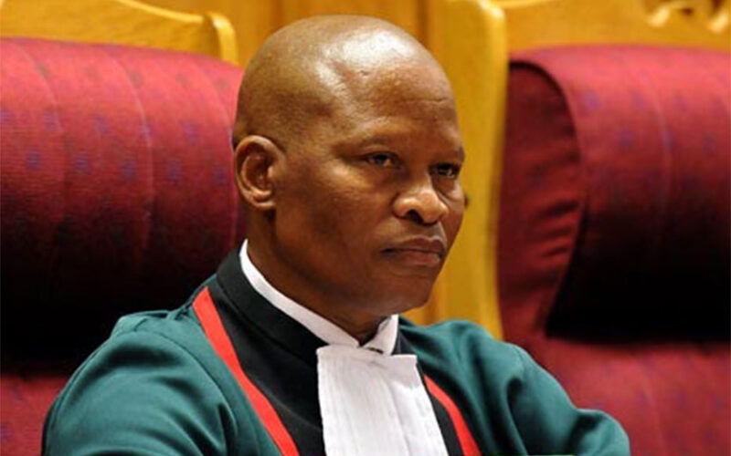 South Africa’s chief justice on the ropes