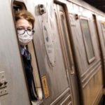 New York City subway conductor