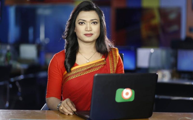 Anchorwoman: Bangladesh’s first trans newsreader hopes to foster acceptance