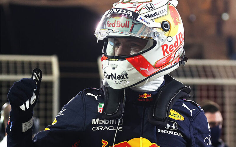 Verstappen gets 1st pole of 2021