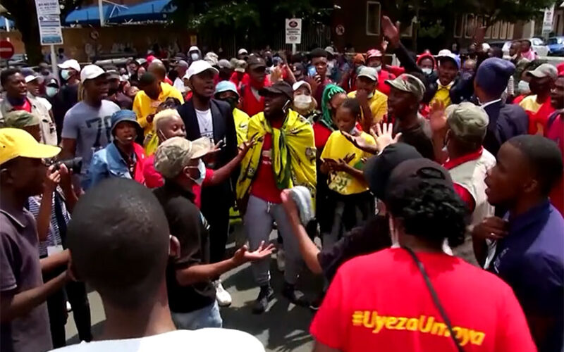 Protests by SA varsity students spreads