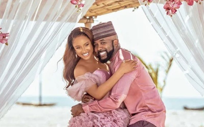 Banky W and Adesua Etomi heal from their twins’ loss