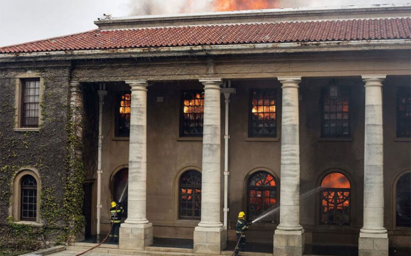 Significant archives are under threat in Cape Town’s fire. Why they matter so much