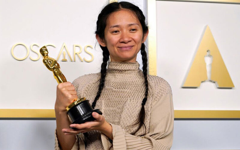 Winning director Zhao makes Oscars history, but honor censored in China