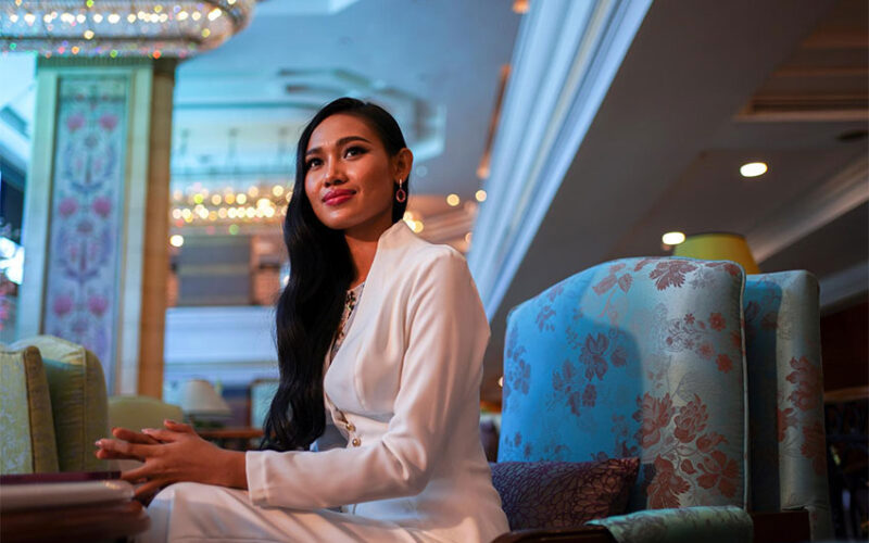 Beauty queen takes Myanmar’s democratic fight to international stage