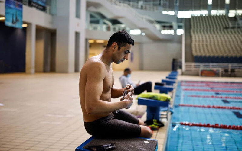 Syrian refugee who lost leg targets Paralympics