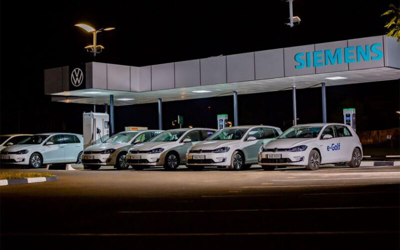 Volkswagen Rwanda unveils new charging station for electric vehicles