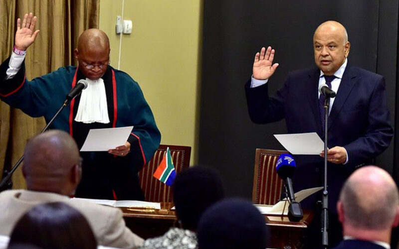 I did not try to influence the Chief Justice – Gordhan