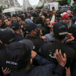 Algerian police quash protest