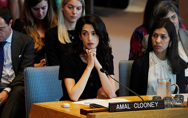 Darfur: Amal Clooney calls for more charges