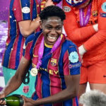1st African woman to win Champions League medal