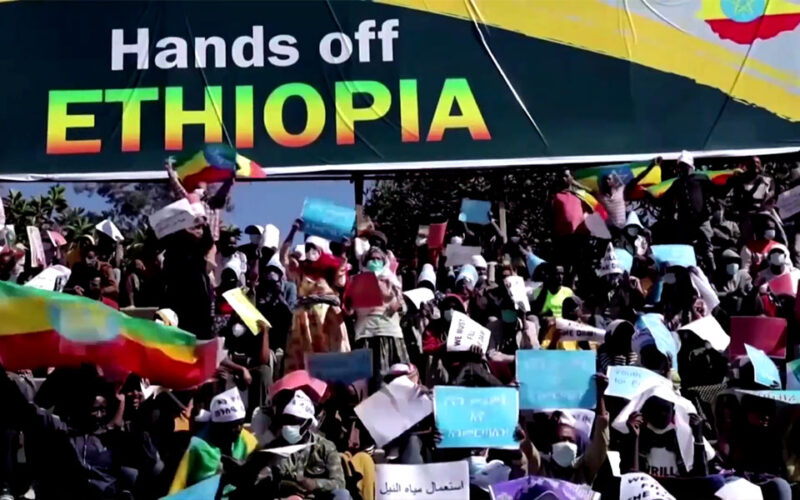 Ethiopians criticise UStates at rally