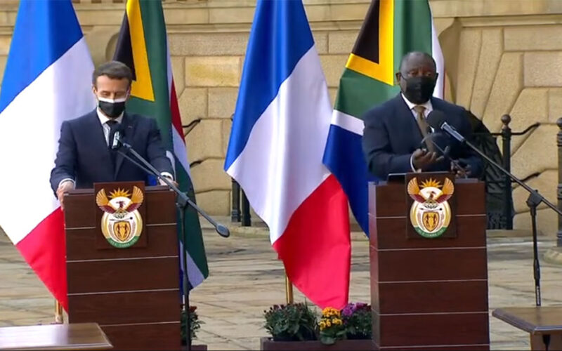 President Ramaphosa hosts President Macron on State Visit